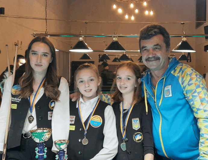 Федерація більярду України: нові чемпіони-юніори